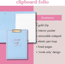 Load image into Gallery viewer, kate spade new york, Invite Only, Clipboard Folio