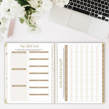 Load image into Gallery viewer, 2026-2027 Large Bows Hard Cover Planner