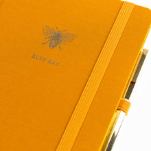 Load image into Gallery viewer, Busy Bee Fabric Covered Journal With Pen
