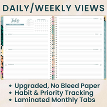 Load image into Gallery viewer, 2026-2027 Blooming Wildly Large Hard Cover Planner