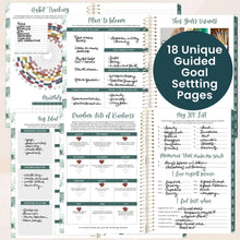 Load image into Gallery viewer, 2026-2027 Boho Greenery Soft Cover Planner