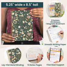Load image into Gallery viewer, 2026-2027 Butterfly Garden Soft Cover Planner