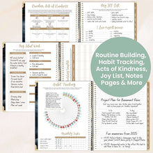 Load image into Gallery viewer, 2025-2026 Large Midnight Sky Hard Cover Planner