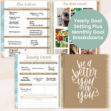 Load image into Gallery viewer, Pre-Order 2026 Ocean Oasis Hard Cover Vision Planner