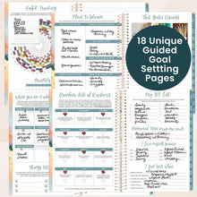 Load image into Gallery viewer, 2026-2027 Painted Peonies Soft Cover Planner