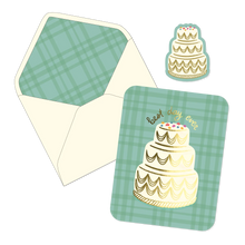 Load image into Gallery viewer, Best Day Cake Greeting Card