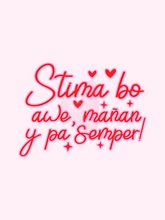 Load image into Gallery viewer, Stima Bo Awe, Mañan y pa Semper Greeting Card