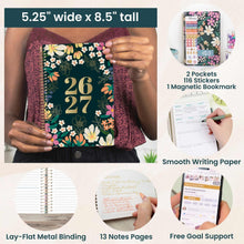Load image into Gallery viewer, 2026-2027 Blooming Wildly Soft Cover Planner