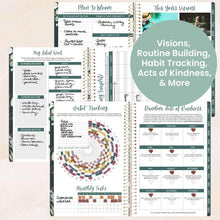 Load image into Gallery viewer, Pre-Order 2026 Green Eucalyptus Soft Cover Planner