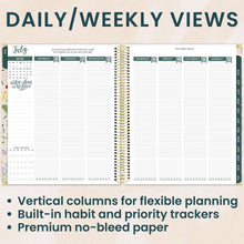 Load image into Gallery viewer, 2026-27 Vision Planner, Garden Party, Beige