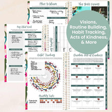 Load image into Gallery viewer, Pre-Order 2026 Pink Poppies Soft Cover Planner