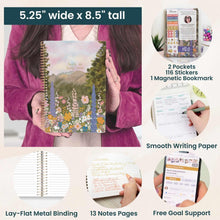 Load image into Gallery viewer, 2026-2027 Wildflower Mountainside Soft Cover Planner