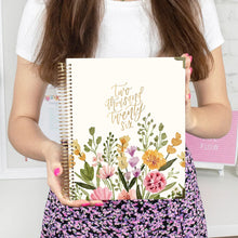 Load image into Gallery viewer, Pre-Order 2026 Beige Bouquet Hard Cover Vision Planner