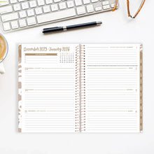 Load image into Gallery viewer, Pre-Order 2026 Tan Leopard Soft Cover Planner