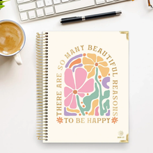 Load image into Gallery viewer, 2026-2027 Large So Many Reasons To Be Happy Hard Cover Planner