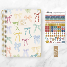 Load image into Gallery viewer, 2026-2027 Large Bows Hard Cover Planner