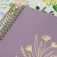 Load image into Gallery viewer, Pre-Order 2026 Small Purple Linen Hard Cover Planner