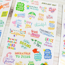 Load image into Gallery viewer, Pre-Order Cleerly Stated Planner Sticker Pack