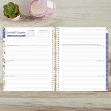 Load image into Gallery viewer, Pre-Order 2026 Whimsical Wildflowers Large Hard Cover Planner