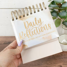 Load image into Gallery viewer, Daily Reflections, Inspirational Perpetual Desk Easel