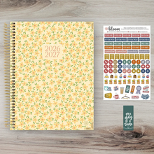 Load image into Gallery viewer, 2026-2027 Large Butter Yellow Daisies Hard Cover Planner