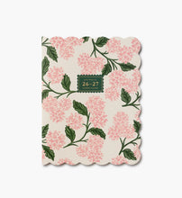 Load image into Gallery viewer, 2027 Pink Hydrangea 17-Month Academic Appointment Notebook