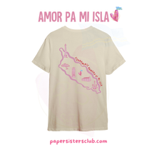 Load image into Gallery viewer, Anker: Namora di mi Isla, Light Beige Oversized Shirt