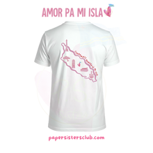 Load image into Gallery viewer, Anker: Namora di mi Isla, White Oversized Shirt