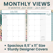 Load image into Gallery viewer, 2026-2027 Blooming Wildly Large Hard Cover Planner