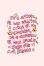 Load image into Gallery viewer, Pa E Artista Di Nos Sonrisa Mother&#39;s Day Greeting Card in Papiamento
