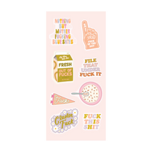 Load image into Gallery viewer, Sticker Booklet - The Sweary Everything Edition