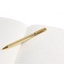 Load image into Gallery viewer, Busy Bee Fabric Covered Journal With Pen