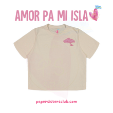 Load image into Gallery viewer, Fofoti: Namora di mi Isla, Light Beige CropTs