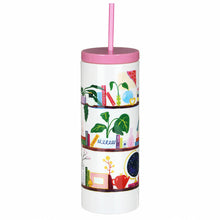 Load image into Gallery viewer, kate spade new york, Charmed Library Acrylic Tumbler with Straw