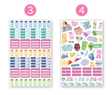 Load image into Gallery viewer, Planner Stickers, Health & Fitness Pack