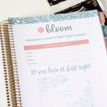 Load image into Gallery viewer, The Story of You: Pregnancy & Baby's First Year Planner & Calendar
