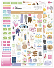 Load image into Gallery viewer, Planner Stickers, Wedding Planning