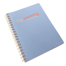 Load image into Gallery viewer, Working On Myself Large Spiral Journal