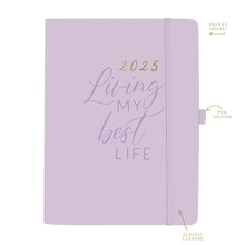 Load image into Gallery viewer, Small Best Life 2024-2025 18 Months Soft Vegan Leather Planner
