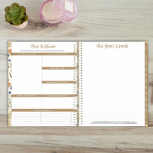 Load image into Gallery viewer, 2026-2027 Large Whimsical Wildflowers Hard Cover Planner
