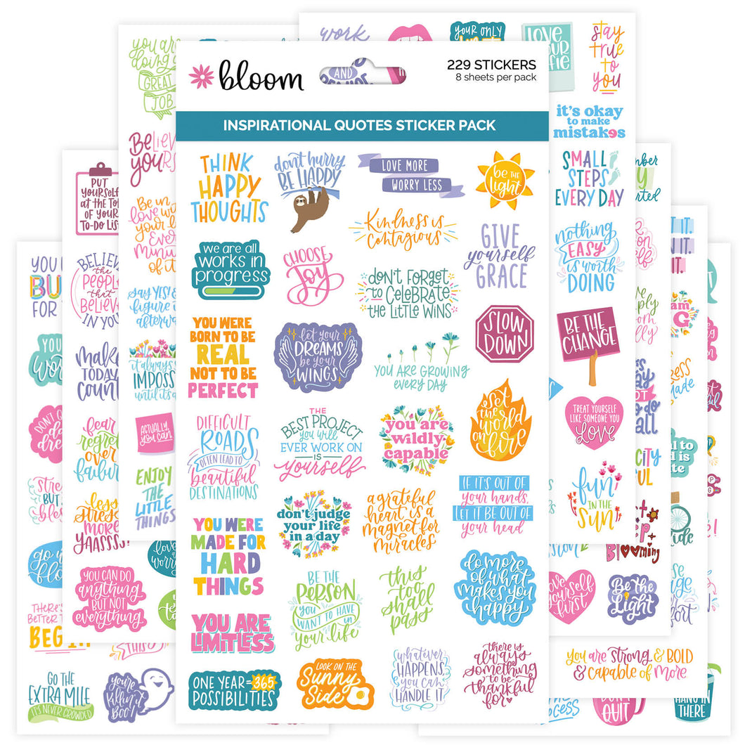 Inspirational Quotes Sticker Pack