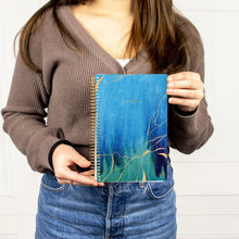 Load image into Gallery viewer, Blue Kintsugi 2024 Soft Cover Planner
