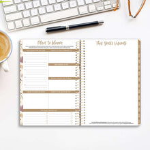 Load image into Gallery viewer, 2025-2026 Butterfly Garden Soft Cover Planner
