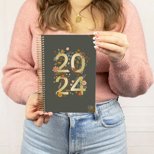 Dreams in Bloom 2024 Hard Cover Planner