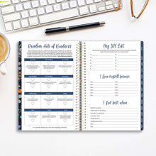 Load image into Gallery viewer, 2025-2026 Navy Garden Party Soft Cover Planner
