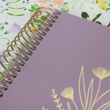Load image into Gallery viewer, 2026-27 Small Purple Linen Hard Cover Planner
