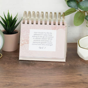 Daily Reflections, Inspirational Perpetual Desk Easel