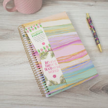 Load image into Gallery viewer, 2025 Watercolor Waves, Soft Cover Planner
