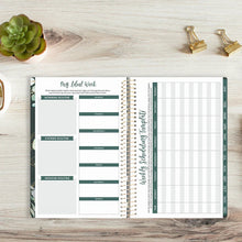 Load image into Gallery viewer, Pre-Order 2026 Green Eucalyptus Soft Cover Planner
