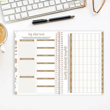 Load image into Gallery viewer, Pre-Order 2026 Tan Leopard Soft Cover Planner
